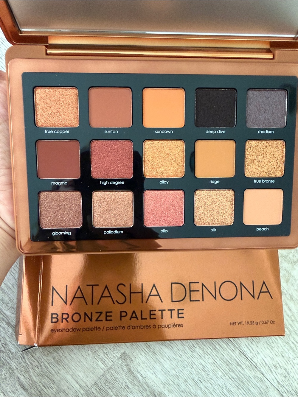 Natasha Denona Bronze Eyeshadow Palette - $72 retail
